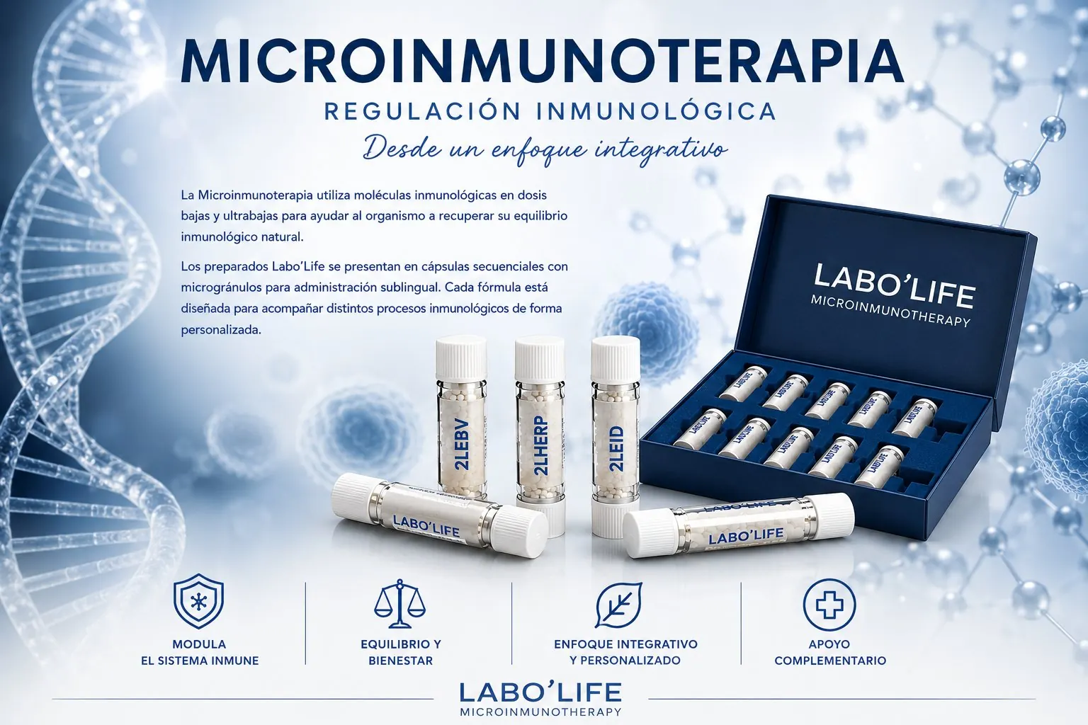 Microinmunoterapia Labo'Life: regulacion inmunologica desde un enfoque integrativo